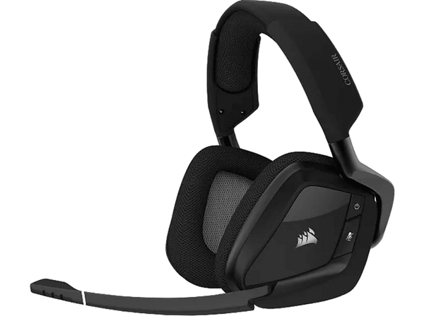 Auriculares gaming - Corsair CA-9011201-EU, Para PC, PlayStation 4, Inalámbricos, Micrófono, 16h autonomía