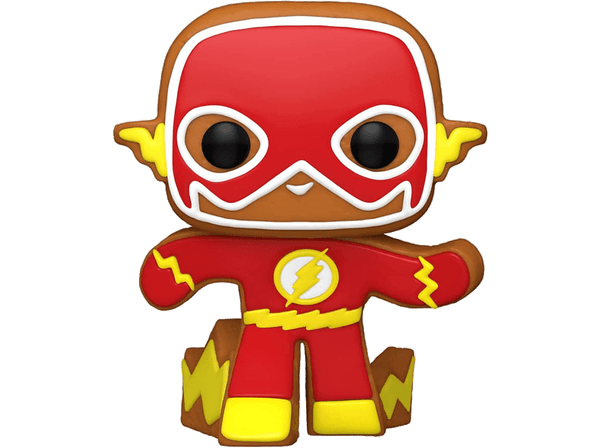 Figura - Funko POP! DC Holiday The Flash, 9 cm, Plástico, Multicolor