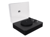 Tocadiscos - Fonestar VINYL-25AMP, Sistema de audio Hi-Fi, USB/MP3, Servo motor CC, Negro