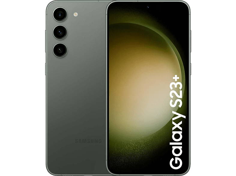 Móvil - Samsung Galaxy S23+ 5G, Botanic Green, 512GB, 8GB RAM, 6.6 FHD+, Qualcomm Snapdragon, 4700mAh, Android 13