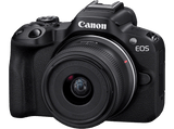 Cámara EVIL - Canon EOS R50 BK+RFS18-45/NO FF, 24.2 mp, 4K UHD, 7.5 cm, Wi-Fi, Negro