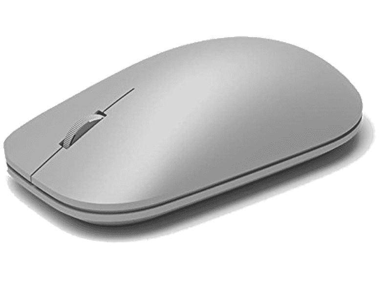 Ratón inalámbrico - Microsoft Surface WS3-00006, Bluetooth, Laser, mano derecha, Gris