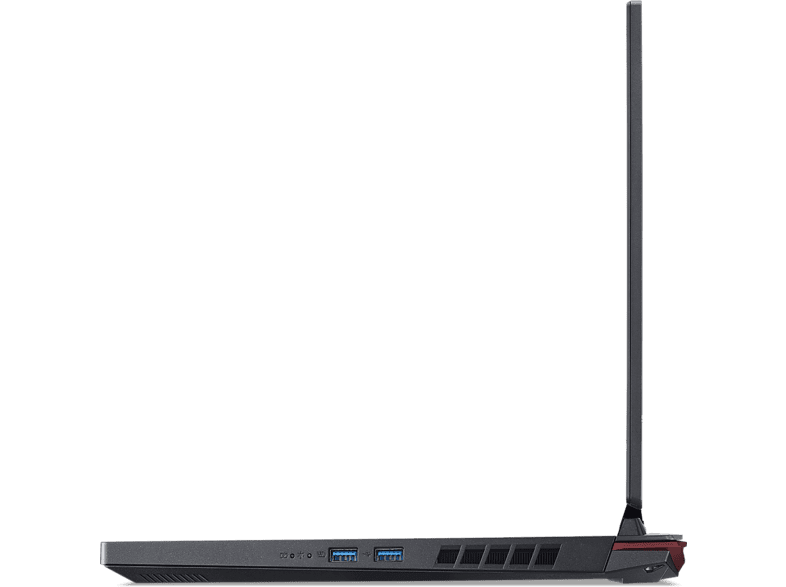 Portátil gaming - Acer Nitro AN515-46-R80A, 15.6 Full HD, AMD Ryzen™ 5 6600H, 16GB RAM, 512GB SSD, GeForce RTX™ 3050Ti, Sin sistema operativo, Negro