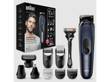 Recortadora - Braun Todo En Uno 7 MGK7330, Recortadora De Barba 10 En 1, Para Hombre, 8 Accesorios