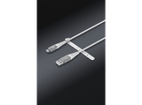 Cable USB - CellularLine Belt, Para iPhone, USB - C to USB - A, 1'2 m, Blanco