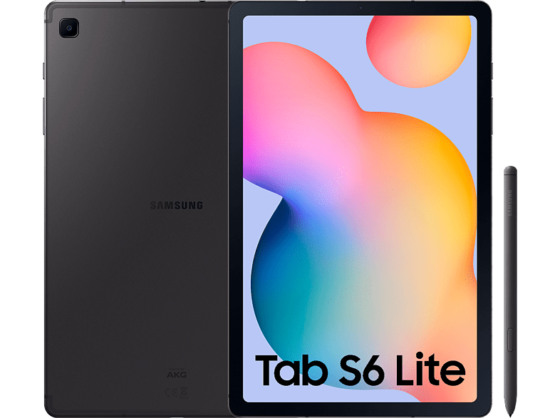 Tablet - Samsung Galaxy Tab S6 Lite, 128 GB, Gris, WiFi, 10.4 WUXGA+, 4 GB RAM, Octa-Core, Android 12