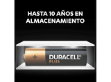 Pilas AA - Duracell PLUS MX1500 AA LR06 / LR6, Pilas alcalinas 1.5 V,  Paquete 12 unidades, Negro