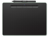 Tableta gráfica - Wacom Intuos Comfort S, Bluetooth, Negra y verde