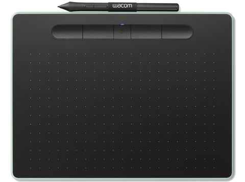 Tableta gráfica - Wacom Intuos Comfort S, Bluetooth, Negra y verde