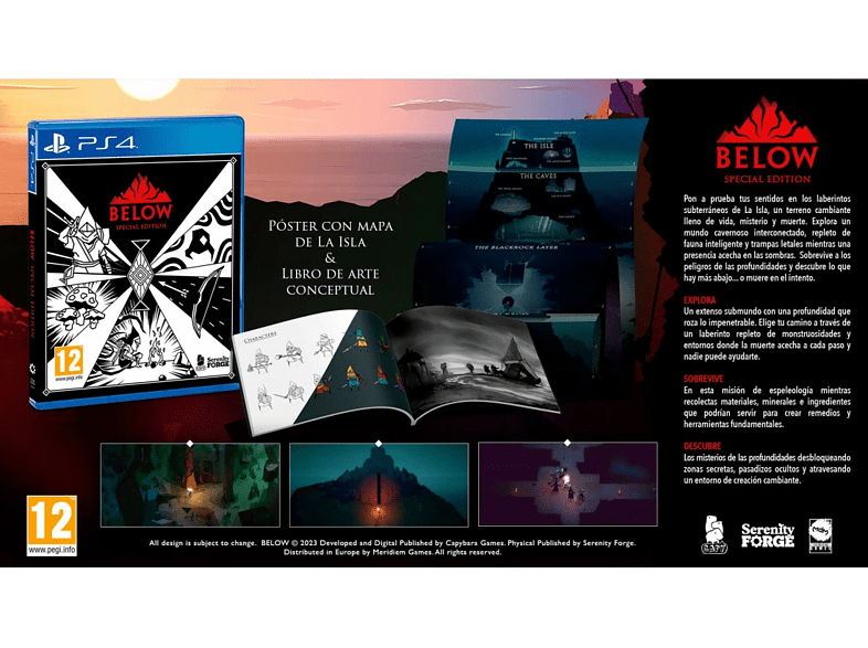 PS4 Below Edición Especial