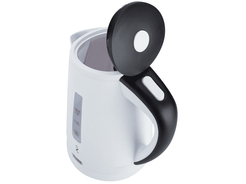 Hervidor de agua - Jata HA701, 1L, 2000W, Sin cable, Blanco
