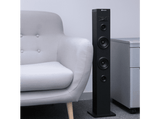 Torre de sonido - NGS Skycharm, 50 W, Bluetooth, USB, Aux input, Radio FM, Pantalla LED, Entrada óptica, Negro
