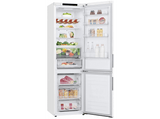 Frigorífico combi - LG GBB62SWGCC1, 384 l, No Frost, 35 dB, Libre instalación, Altura 203 cm, Blanco