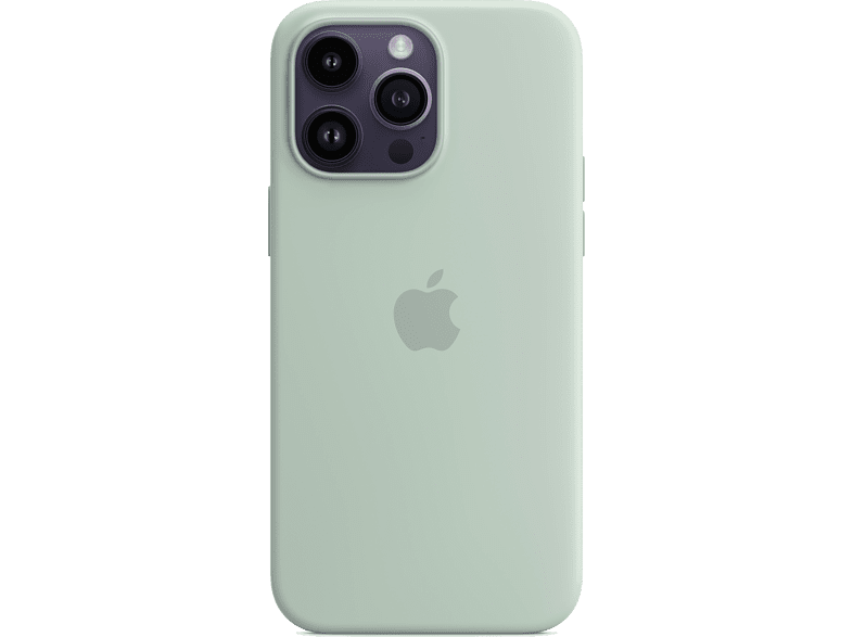 Apple funda de silicona con MagSafe para el iPhone 14 Pro Max, Suculenta