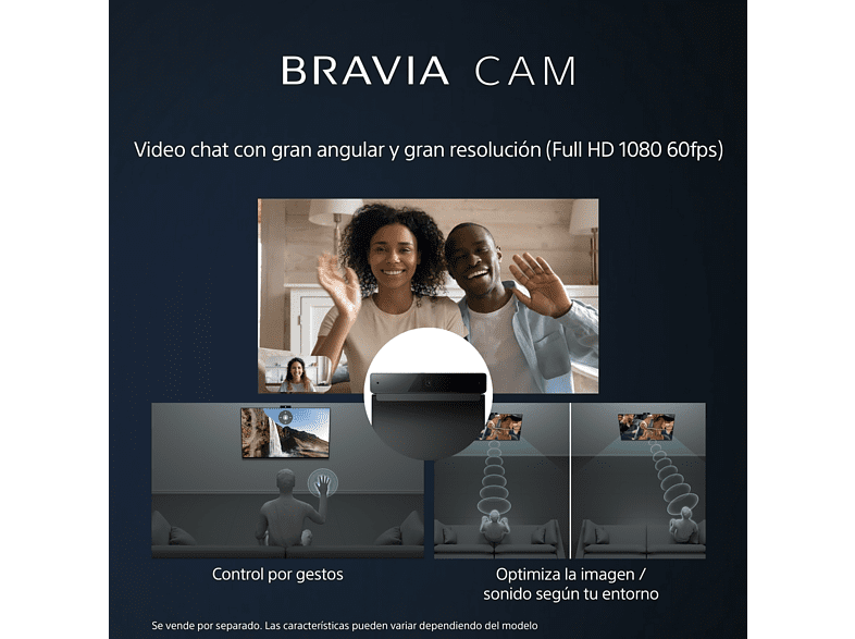 TV OLED 55 - Sony BRAVIA XR 55A80L, 4K HDR 120, HDMI 2.1 Perfecto PS5, Smart TV (Google TV), Alexa, Siri, Bluetooth, Chromecast, Eco, Diseño Elegante