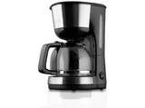 Cafetera de goteo -  Koenic KCM 1019, 10 Tazas, Placa calefactora, Negro/Inox
