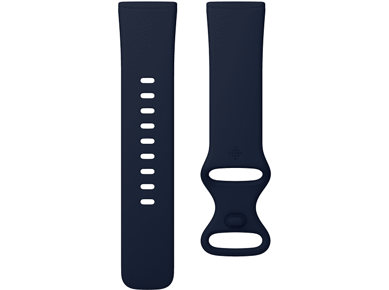 Smartwatch - Fitbit Versa 3, Azul, Funciones de salud avanzadas, GPS, Frecuencia cardiaca, + 6 días batería