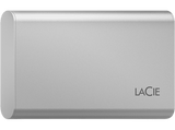 Disco duro SSD 1TB - LaCie V2, USB-C, 1.050 MB/s, Plata