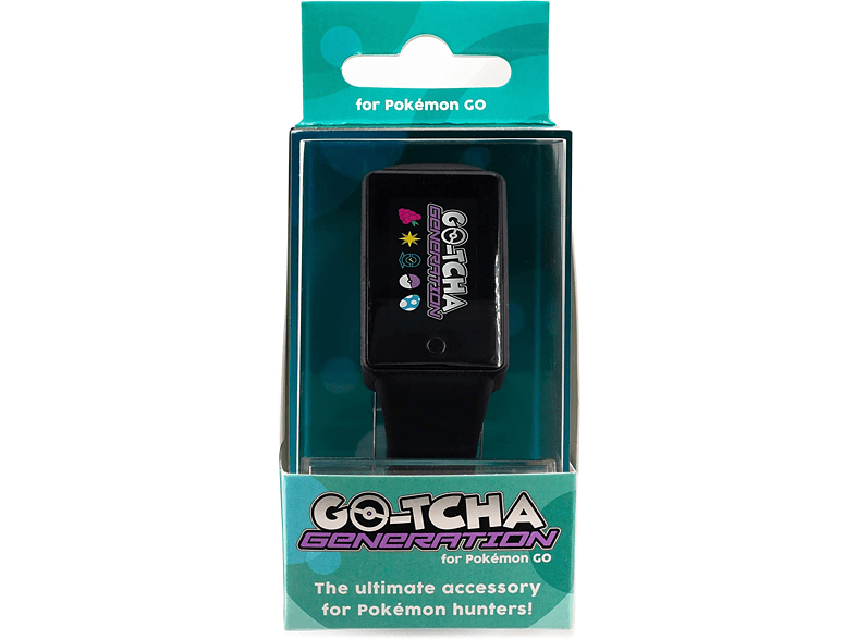 Reloj - Magicbox Go-Tcha, 1.5, Para Pokémon Go, Negro