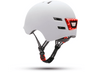 Casco - Youin LED, Para patinete eléctrico o bicicleta, Talla L, Luz trasera, Blanco
