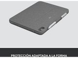 Funda con teclado - Logitech Combo Touch para iPad (10.ª generación), Teclado retroiluminado