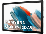 Tablet - Samsung Galaxy Tab A8, 128 GB eMMC, Plata, WiFi, 10.5 WUXGA, 4 GB RAM, Unisoc T618, Android 11