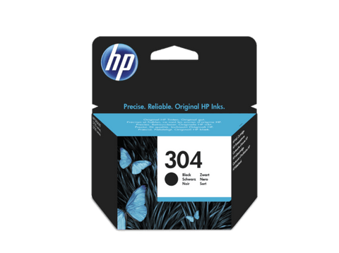 Cartucho de tinta - HP 304, Negro, N9K06AE
