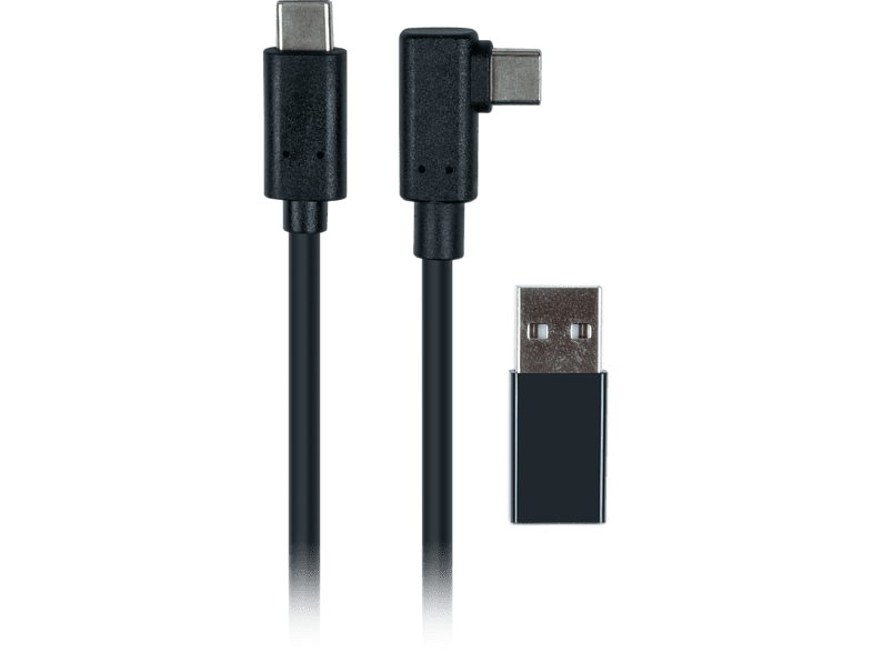 Cable USB-C - Nacon Cable USB, Para Oculus™ y Meta Quest 2™, 500 cm, Negro