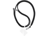 Cordón para móvil - Belyo Cordón Universal, Ajustable, 90 cm, Negro