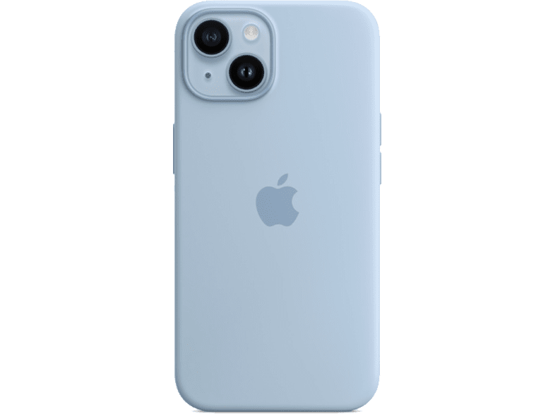 APPLE funda de silicona con MagSafe para el iPhone 14, Azul celeste