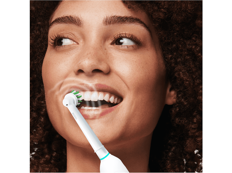 Cepillo eléctrico - Oral-B Pro 1 750, Con 1 Estuche De Viaje Y 1 Cabezal, Diseñado Por Braun, Blanco