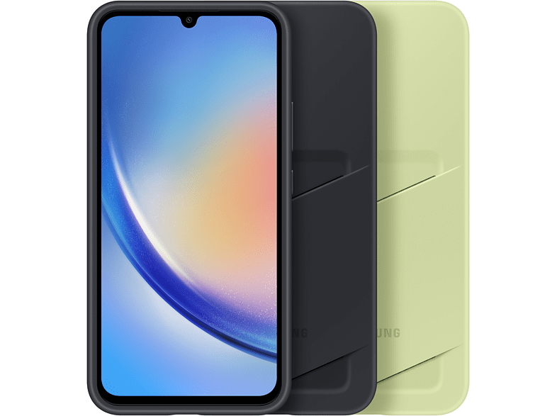Funda - Samsung, Para Samsung Galaxy A34, 16.8 cm (6.6), con Tarjetero, Trasera, TPU, Lima