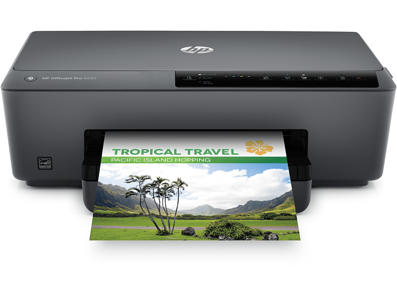 Impresora - HP Officejet Pro 6230, Color, 18 ppm, 600x1200, Doble cara, WiFi, Impresión móvil, 256MB