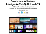 TV LED 43 - LG 43UQ75006LF, UHD 4K, Procesador Inteligente α5 Gen5 AI Processor 4K, Smart TV, DVB-T2 (H.265), Negro