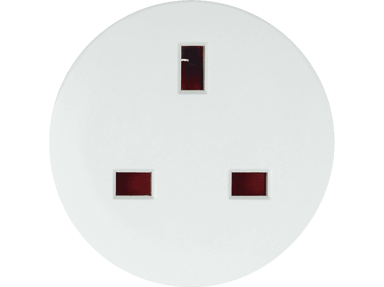 Adaptador enchufe - Hama 00223452, 250 V, 3 clavijas, Blanco