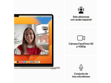 APPLE MacBook Air (2023), 15.3 Retina, Chip M2 de Apple, 8 GB, 256 GB SSD, MacOS, Teclado Magic Keyboard Touch ID, Blanco estrella