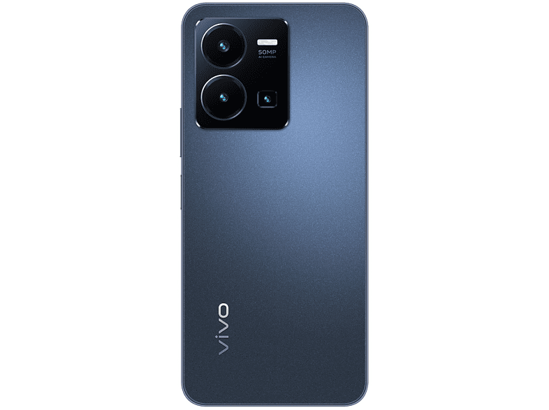 Móvil - vivo Y22s, Starlit Blue, 128GB, 6GB, 6.55 HD+, Snapdragon 680, Triple cámara 50MP, 5000 mAh, Dual SIM, Android