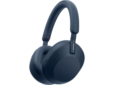 Auriculares inalámbricos - Sony WH1000XM5L, Cancelación de ruido (Noise Cancelling), Bluetooth, 30h, Alexa, Siri y Google Assistant,Hi-Res, Micro,Azul