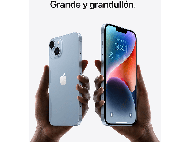 APPLE iPhone 14 Plus, Amarillo, 256 GB, 5G, 6.7  Pantalla Super Retina XDR, Chip A15 Bionic, iOS