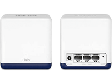 Sistema WiFi Mesh - Mercusys Halo H50G, ‎1900 Mbps, MU-MIMO, Pack x2, Blanco