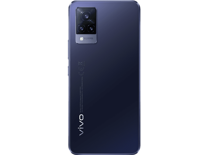Móvil - Vivo V21 5G, Azul, 128 GB, 8 GB, 6.44 FHD+, 90 Hz, AMOLED, MTK Dimensity 800U, 4000 mAh, Android