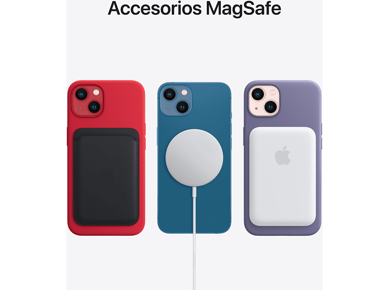 Apple iPhone 13 Mini, Azul, 128 GB, 5G, 5.4 OLED Super Retina XDR, Chip A15 Bionic, iOS