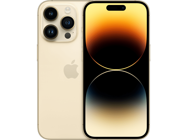 Apple iPhone 14 Pro, Oro, 256 GB, 5G, 6.1, Pantalla Super Retina XDR, Chip A16 Bionic, iOS