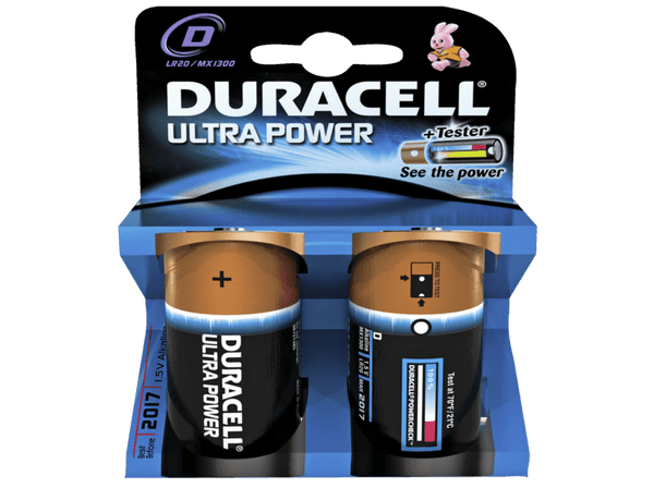 Pilas D - Duracell Ultra Power D 2 Ud