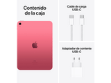 Apple iPad (2022 10ª gen), 64 GB, Rosa, WiFi, 10.9, Retina, Chip A14 Bionic, iPadOS 16