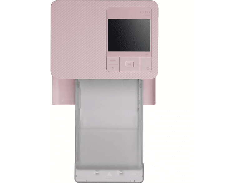 Impresora fotográfica - Canon Shelphy CP1500, Sublimación térmica, 300 x 300 DPI, Pantalla LCD, Rosa