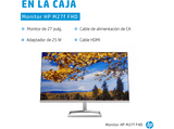 Monitor - HP M27F, 27, Full HD, 5 ms, 50/60 Hz, HDMI, VGA, Negro, Plata