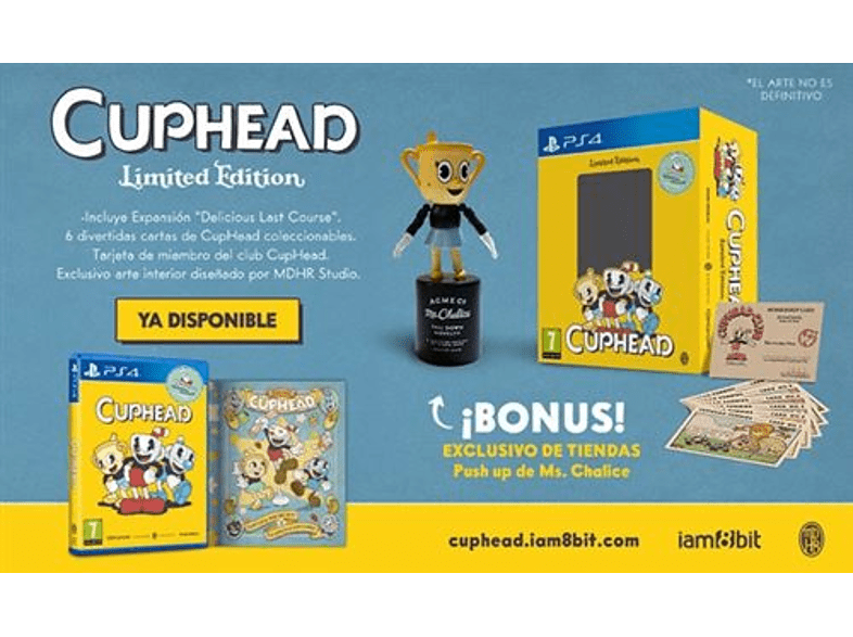 PS4 Cuphead Edición Limitada