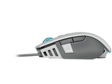 Ratón gaming - Corsair  CH-9303111-EU, 18000 ppp, Por cable, 9 Teclas, USB, Gris