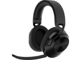 Auriculares gaming - Corsair HS55 Wireless, Bluetooth, Micrófono Omnidireccional, Carbón